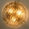 Große deutsche Einbaulampe aus Murano Glas von Kaiser, 1960er 7