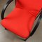 Chaises Rouges Vintage de Arflex, 1980s, Set de 2 8