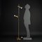 Vintage Floor Lamp in Brass and Metal, 1970s, Image 2