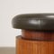 Leather Stools, Italy, 1970s, Set of 3 4