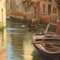 A. Gobbi, Venetian Glimpse, 20th Century, Italy, Oil on Canvas, Framed, Image 3