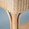 Wicker with Bamboo Console Table, Italy, 1970s, Image 5