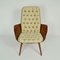 Set of Mrs. Lounge Chairs in Walnut and Plywood attributed to George Mulhauser for Plycraft, 1960s 11