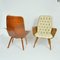 Mrs. Lounge Chairs in Walnut and Plywood attributed to George Mulhauser for Plycraft, 1960s, Set of 2 9