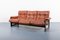 Vintage Dutch Three Seats Cognac Leather Sofa, 1970s 1