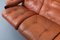 Vintage Dutch Three Seats Cognac Leather Sofa, 1970s 8