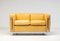 Natural Leather LC2 3-Seater Sofas by Le Corbusier for Cassina, 1990, Set of 2, Image 2