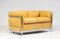 Natural Leather LC2 3-Seater Sofas by Le Corbusier for Cassina, 1990, Set of 2 7