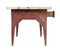 Mid 19th Century Rustic Painted Pine Kitchen Table 4