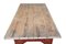Mid 19th Century Rustic Painted Pine Kitchen Table 2