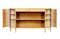 Mid-Century Swedish Shaped Low Open Bookcase, 1950s 8