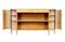 Mid-Century Swedish Shaped Low Open Bookcase, 1950s, Image 8