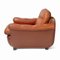 Brown Leather Armchair, 1970s, Image 15