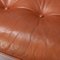 Brown Leather Armchair, 1970s 17