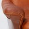 Brown Leather Armchair, 1970s, Image 10