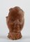 Italienische Gesichtsskulptur aus Terrakotta, 1900er 8
