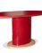 Red Marble Table by Cini Boeri, Italy, 1980s, Image 2