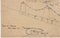 Unknown, Pieve di Cadore, 1940, Original Drawing, Framed, Image 3