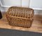 Italian Bohemian Basket Container in Bamboo and Rattan, 1960s 6