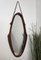 Mid-Century Italian Wall Mirror in Carved Wood, 1950s 6