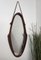 Mid-Century Italian Wall Mirror in Carved Wood, 1950s, Image 6