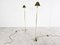 Scandinavian Brass Floor Lamps, 1960s, Set of 2, Image 2