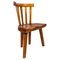 19th Century Swedish Folk Art Chair 1