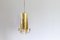 Reflex Ceiling Light in Brass attributed to Pierre Forssell for Skultuna, Sweden, 1960s, Image 9