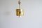 Reflex Ceiling Light in Brass attributed to Pierre Forssell for Skultuna, Sweden, 1960s 15