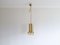 Reflex Ceiling Light in Brass attributed to Pierre Forssell for Skultuna, Sweden, 1960s 3