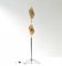 French Lucite Floor Lamp with Black Metal Leg from Maison Lunel, 1950s, Image 4