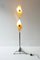 French Lucite Floor Lamp with Black Metal Leg from Maison Lunel, 1950s 15