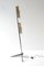 French Lucite Floor Lamp with Black Metal Leg from Maison Lunel, 1950s 12
