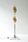 French Lucite Floor Lamp with Black Metal Leg from Maison Lunel, 1950s 3