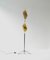 French Lucite Floor Lamp with Black Metal Leg from Maison Lunel, 1950s 2
