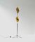 French Lucite Floor Lamp with Black Metal Leg from Maison Lunel, 1950s, Image 2