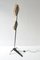 French Lucite Floor Lamp with Black Metal Leg from Maison Lunel, 1950s 10