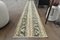 Vintage Turkish Oushak Runner Rug 1