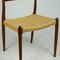 Model 78 Dining Chair in Teak attributed to Niels Otto Möller for J. L. Møllers, 1960s 14