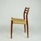 Model 78 Dining Chair in Teak attributed to Niels Otto Möller for J. L. Møllers, 1960s, Image 9
