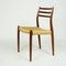 Model 78 Dining Chair in Teak attributed to Niels Otto Möller for J. L. Møllers, 1960s 10