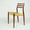 Model 78 Dining Chair in Teak attributed to Niels Otto Möller for J. L. Møllers, 1960s, Image 10