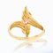 18 Karat Yellow Gold Ring with Ruby and Diamonds 5