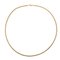 18 Karat Yellow Gold Filed Curb Mesh Chain Necklace 3