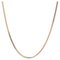 18 Karat Yellow Gold Filed Curb Mesh Chain Necklace 1