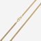 18 Karat Yellow Gold Filed Curb Mesh Chain Necklace, Image 5