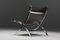 Leather Scissor Chair by Antonio Citterio for Flexform, Italy, 1980s, Image 3