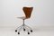 Sedia da scrivania moderna in teak di Arne Jacobsen per Fritz Hansen, Scandinavia, anni '70, Immagine 5