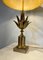 Lampes de Bureau Lotus attribuées à Maison Charles, 1970, Set de 2 5