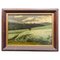 Artiste Inconnu, Peinture de Paysage, 1940, Huile sur Bois 1
